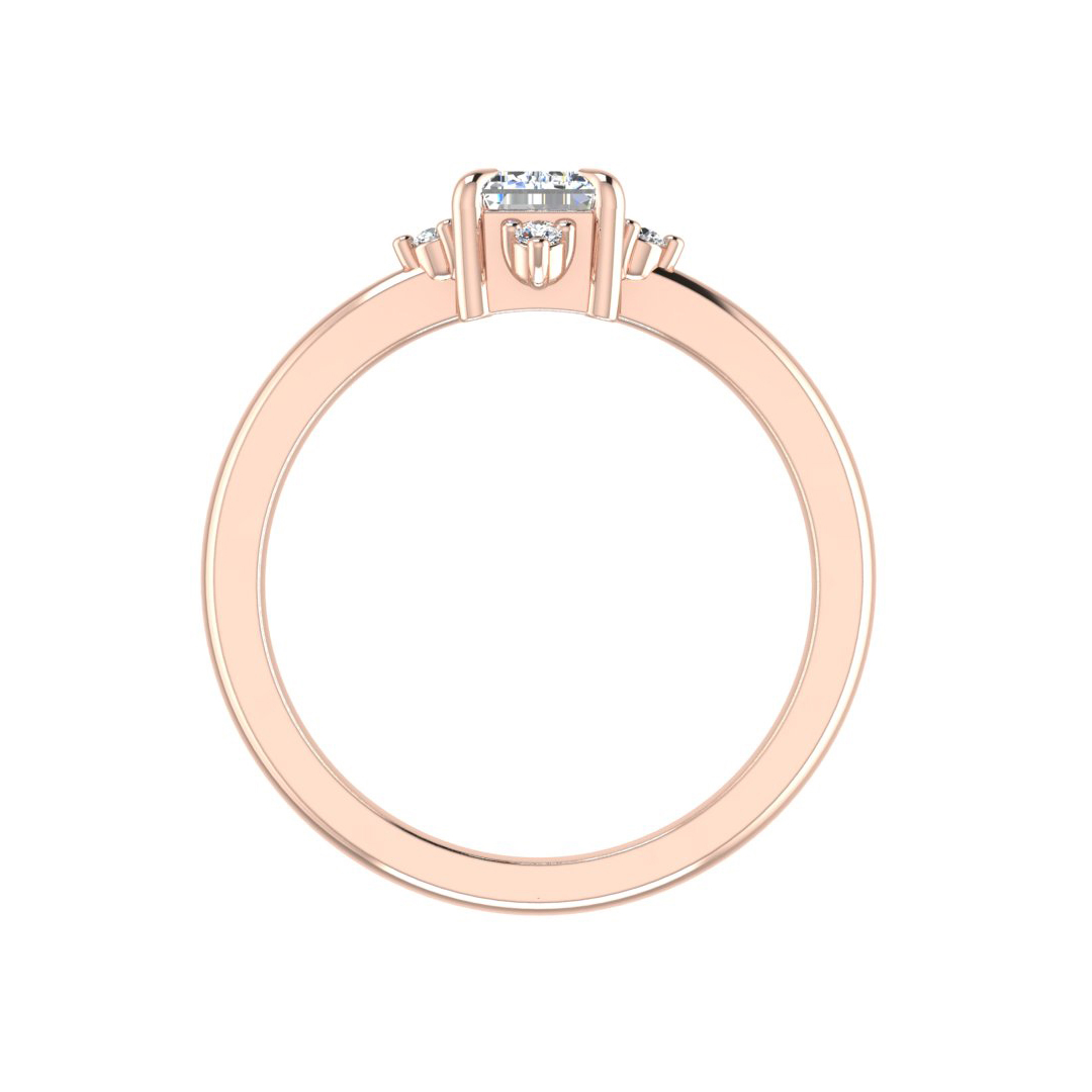 Adriana Halo Engagement Ring